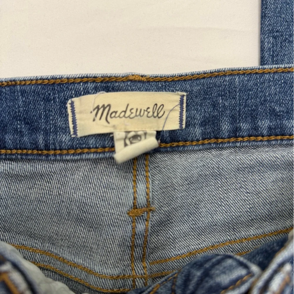 Madewell Cali-Demi Boot Jeans in Bodney Wash High Rise Blue Denim Size 25 - Picture 12 of 12